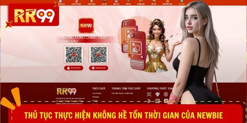 Thủ tục thực hiện không hề tốn thời gian của newbie